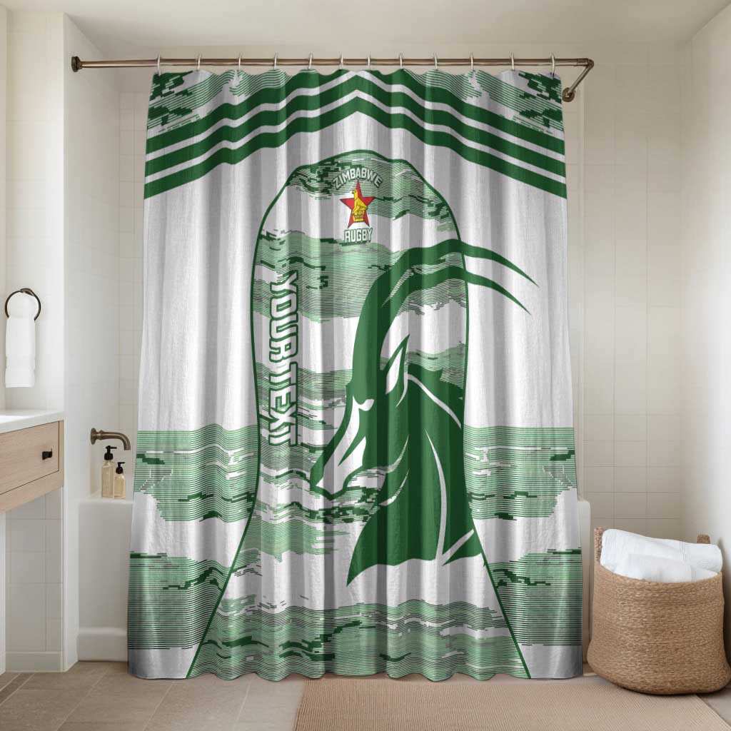 Zimbabwe Rugby Custom Bathroom Set Come On Sables White Version