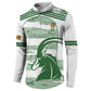 Zimbabwe Rugby Custom Button Sweatshirt Come On Sables White Version