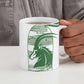 Zimbabwe Rugby Custom Ceramic Mug Come On Sables White Version