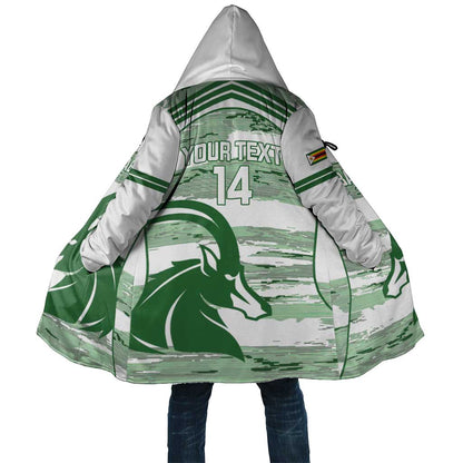 Zimbabwe Rugby Custom Cloak Come On Sables White Version