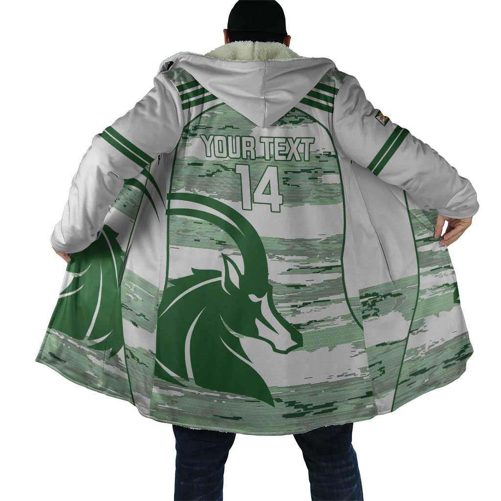 Zimbabwe Rugby Custom Cloak Come On Sables White Version