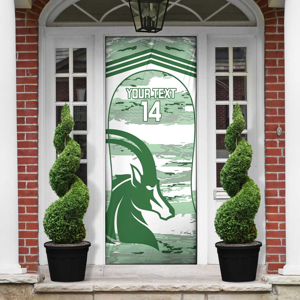 Zimbabwe Rugby Custom Door Cover Come On Sables White Version