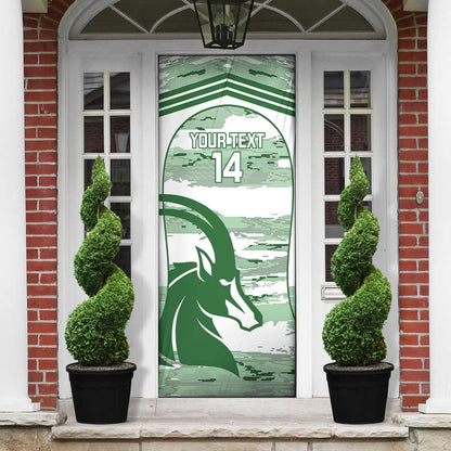 Zimbabwe Rugby Custom Door Cover Come On Sables White Version