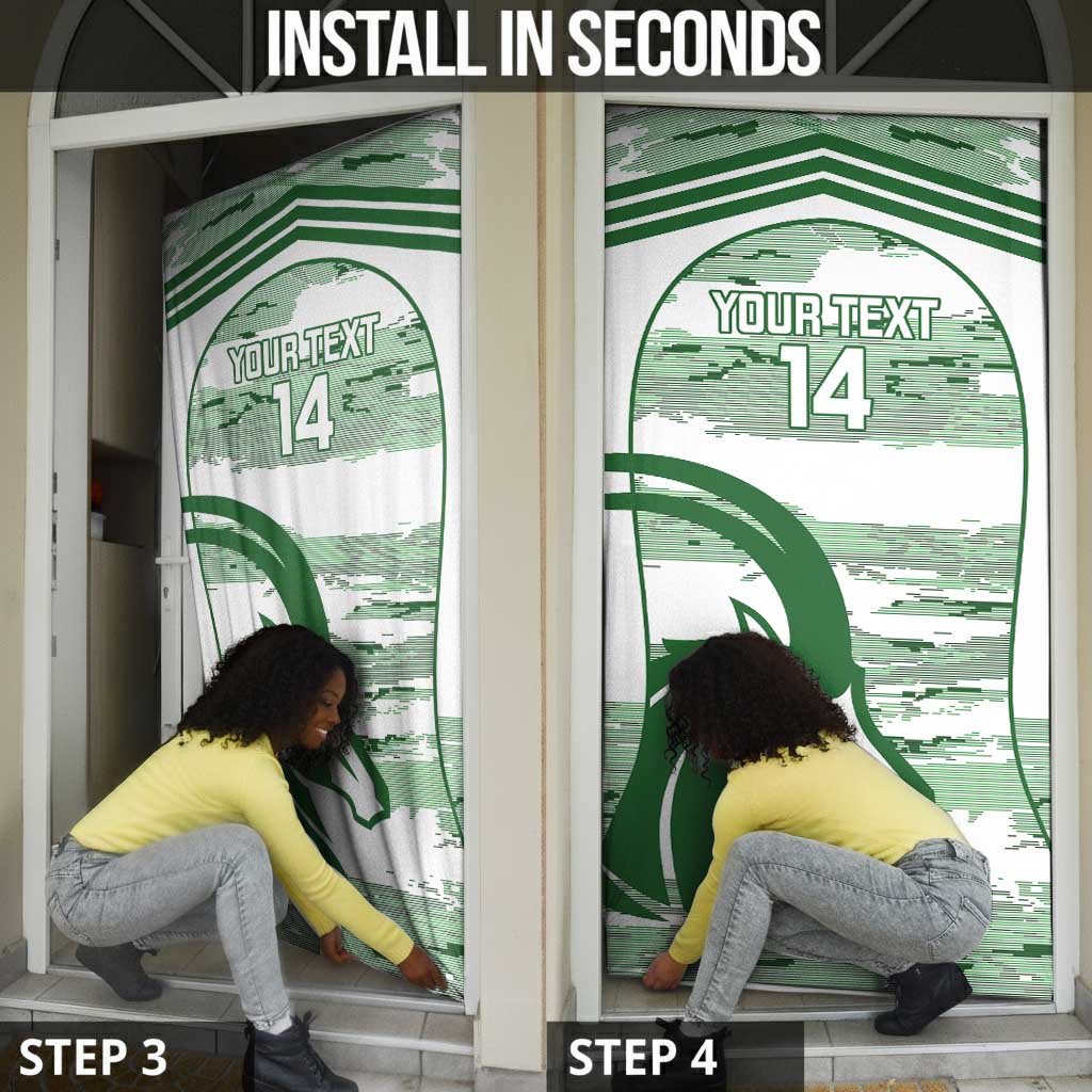 Zimbabwe Rugby Custom Door Cover Come On Sables White Version
