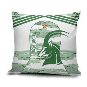 Zimbabwe Rugby Custom Pillow Cover Come On Sables White Version