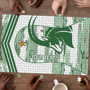 Zimbabwe Rugby Custom Puzzle Come On Sables White Version