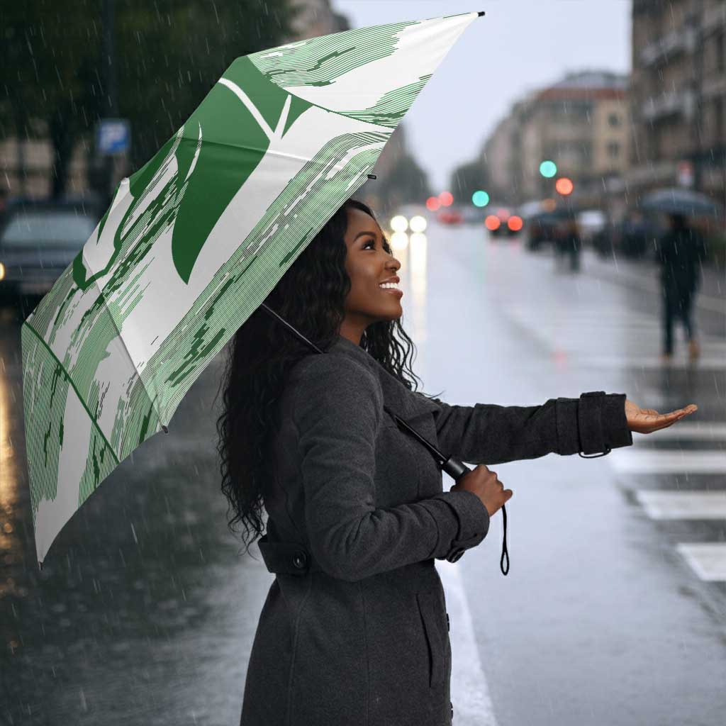 Zimbabwe Rugby Custom Umbrella Come On Sables White Version