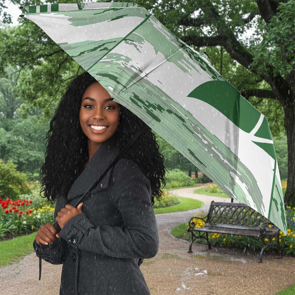 Zimbabwe Rugby Custom Umbrella Come On Sables White Version