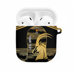 Zimbabwe Rugby Custom AirPods Case Come On Sables Gold Black Version