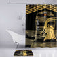 Zimbabwe Rugby Custom Bathroom Set Come On Sables Gold Black Version