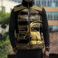 Zimbabwe Rugby Custom Sleeveless Puffer Jacket Come On Sables Gold Black Version