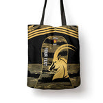 Zimbabwe Rugby Custom Tote Bag Come On Sables Gold Black Version