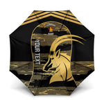 Zimbabwe Rugby Custom Umbrella Come On Sables Gold Black Version