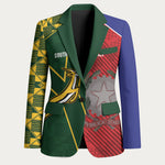 South Africa and Italy Rugby Custom Blazer Springboks Gli Azzurri Together