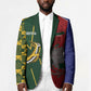 South Africa and Italy Rugby Custom Blazer Springboks Gli Azzurri Together