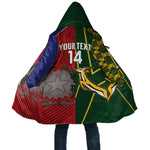 South Africa and Italy Rugby Custom Cloak Springboks Gli Azzurri Together
