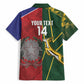 South Africa and Italy Rugby Custom Hawaiian Shirt Springboks Gli Azzurri Together