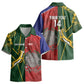 South Africa and Italy Rugby Custom Kid Hawaiian Shirt Springboks Gli Azzurri Together