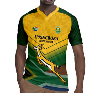 Custom South Africa Rugby Rugby Jersey Springboks Go Champions African Pattern