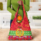 Personalised Eritrea Christmas Grocery Bag Eritrean Olive Santa Claus Merry Xmas