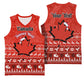Personalised Canada Christmas Basketball Jersey Maple Leaf Santa With Map Merry Xmas LT14