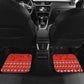 Personalised Canada Christmas Car Mats Maple Leaf Santa With Map Merry Xmas