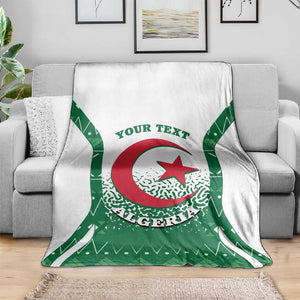 Personalized Afro Algeria Blanket Coat Of Arms African Pattern