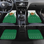 Personalized Afro Algeria Car Mats Coat Of Arms African Pattern