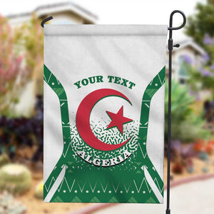 Personalized Afro Algeria Garden Flag Coat Of Arms African Pattern