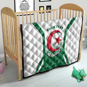 Personalized Afro Algeria Quilt Coat Of Arms African Pattern