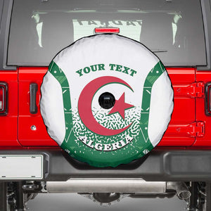 Personalized Afro Algeria Spare Tire Cover Coat Of Arms African Pattern