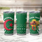 Personalized Afro Algeria Tumbler Cup Coat Of Arms African Pattern