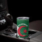 Personalized Afro Algeria Tumbler Cup Coat Of Arms African Pattern