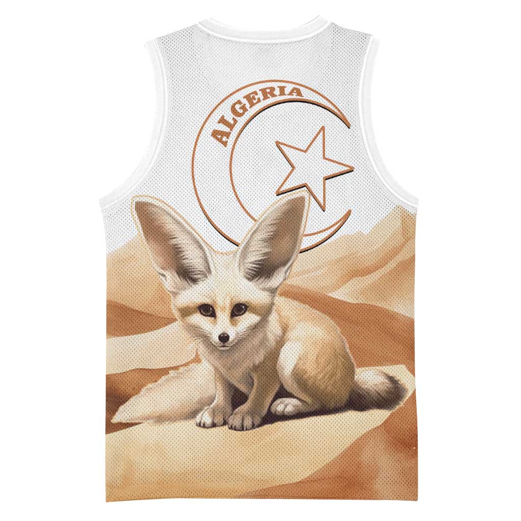 Afro Algeria Fennec Fox Basketball Jersey Algerian Sahara Vulpes zerda LT14