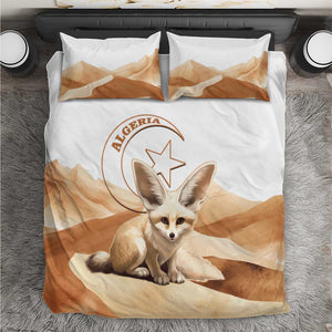 Afro Algeria Fennec Fox Bedding Set Algerian Sahara Vulpes zerda