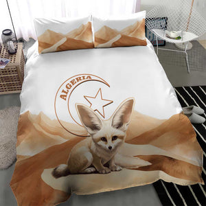 Afro Algeria Fennec Fox Bedding Set Algerian Sahara Vulpes zerda