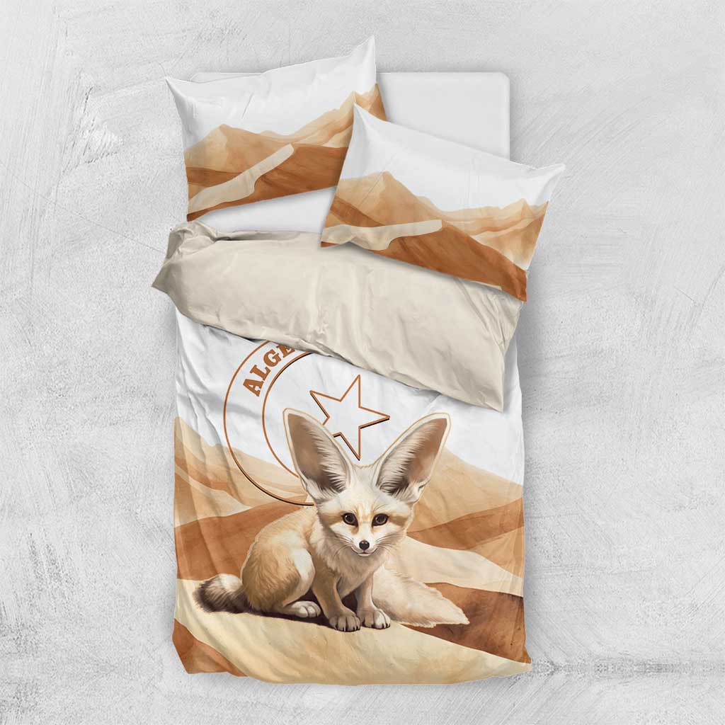 Afro Algeria Fennec Fox Bedding Set Algerian Sahara Vulpes zerda