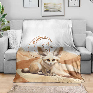 Afro Algeria Fennec Fox Blanket Algerian Sahara Vulpes zerda