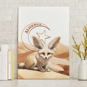 Afro Algeria Fennec Fox Canvas Wall Art Algerian Sahara Vulpes zerda