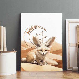 Afro Algeria Fennec Fox Canvas Wall Art Algerian Sahara Vulpes zerda