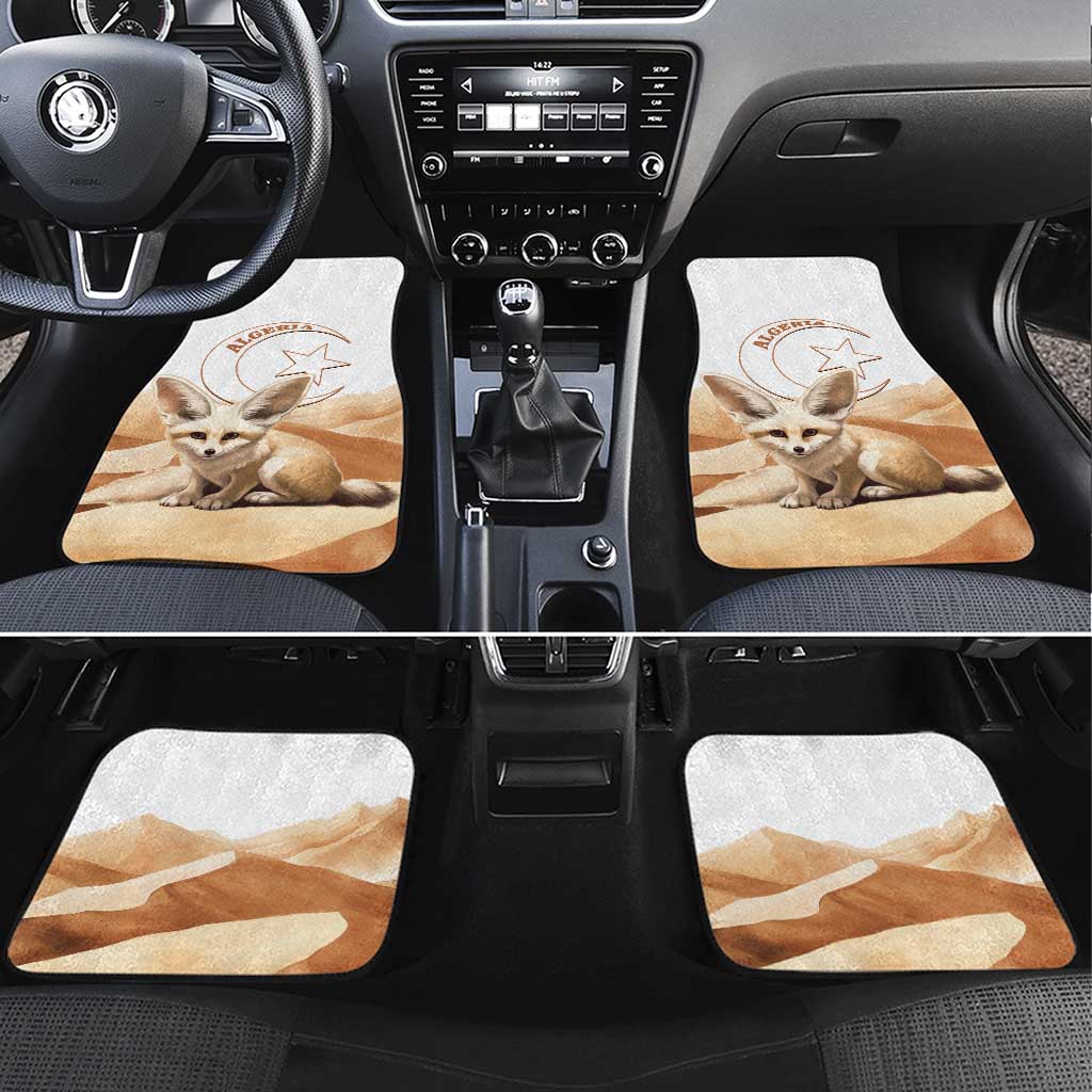 Afro Algeria Fennec Fox Car Mats Algerian Sahara Vulpes zerda