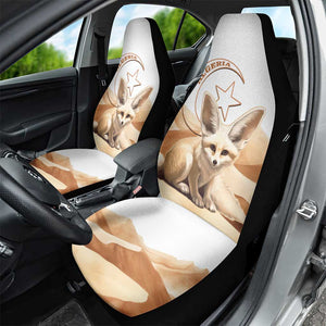 Afro Algeria Fennec Fox Car Seat Cover Algerian Sahara Vulpes zerda