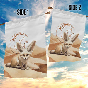 Afro Algeria Fennec Fox Garden Flag Algerian Sahara Vulpes zerda