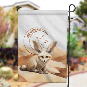 Afro Algeria Fennec Fox Garden Flag Algerian Sahara Vulpes zerda