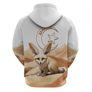 Afro Algeria Fennec Fox Hoodie Algerian Sahara Vulpes zerda