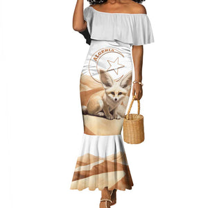 Afro Algeria Fennec Fox Mermaid Dress Algerian Sahara Vulpes zerda