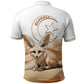 Afro Algeria Fennec Fox Polo Shirt Algerian Sahara Vulpes zerda