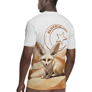 Afro Algeria Fennec Fox Rugby Jersey Algerian Sahara Vulpes zerda