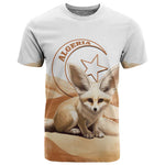 Afro Algeria Fennec Fox T shirt Algerian Sahara Vulpes zerda