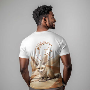 Afro Algeria Fennec Fox T shirt Algerian Sahara Vulpes zerda